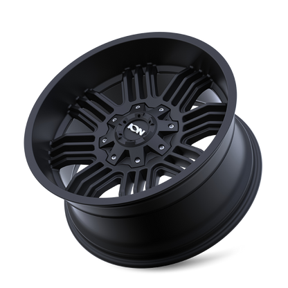 ION Type 144 20x9 / 8x180 BP / 0mm Offset / 124.1mm Hub Matte Black Wheel