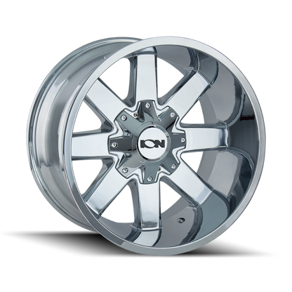 ION Type 141 20x12 / 8x165.1 BP / -44mm Offset / 130.8mm Hub Chrome Wheel