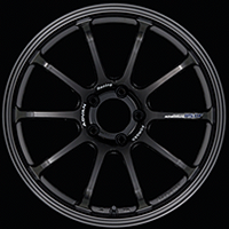 Advan RS-DF Progressive 18x10.5 +24 5-114.3 Racing Titanium Black Wheel