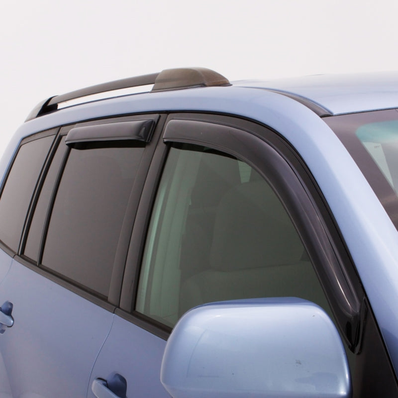 AVS 2020 Kia Soul Ventvisor Outside Mount Front & Rear Window Deflectors 4pc - Smoke