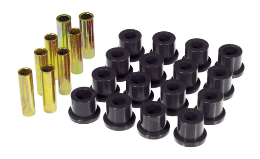 Prothane 68-72 Ford F250 2wd Rear Spring & Shackle Bushings - Black