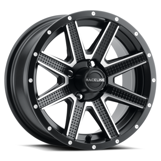 Kansei G92M Hostage 12x7in / 4x101.6 BP / 5mm Offset / 68mm Bore - Satin Black Wheel