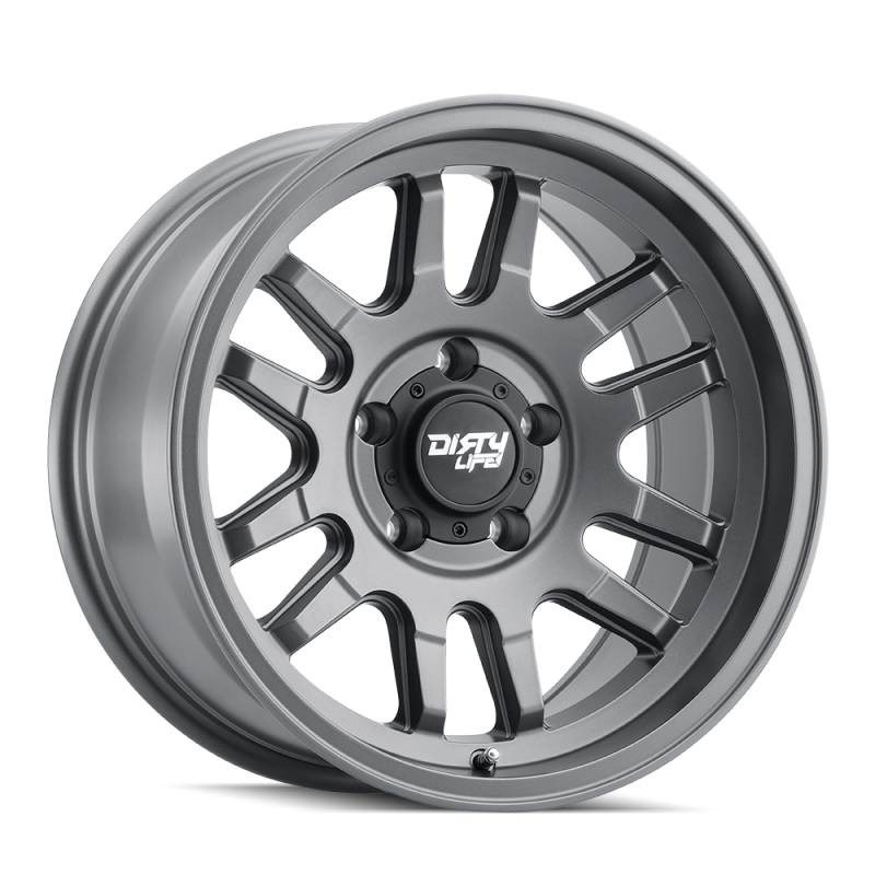 Dirty Life 9310 Canyon 17x9 / 5x127 BP / -38mm Offset / 71.5mm Hub Satin Graphite Wheel