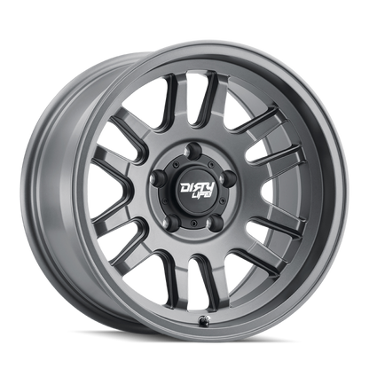 Dirty Life 9310 Canyon 17x9 / 5x127 BP / -12mm Offset / 71.5mm Hub Satin Graphite Wheel