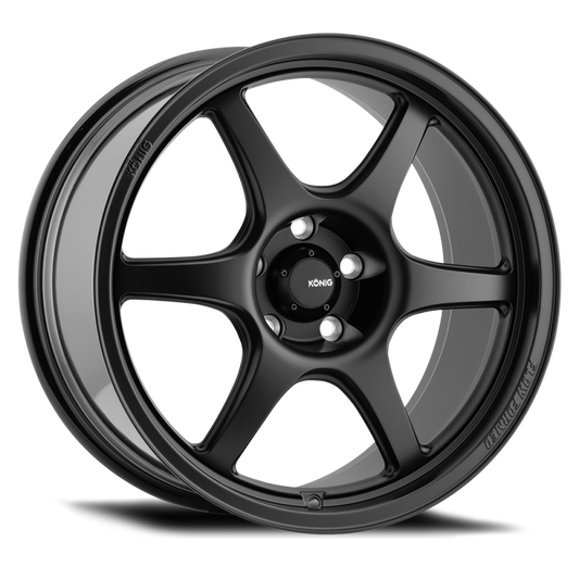 Konig Hexaform 18x8.5 5x112 ET43 Matte Black