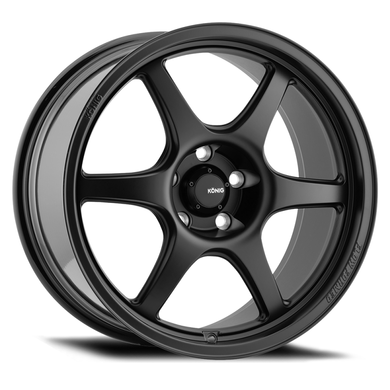 Konig Hexaform 17x9 5x100 ET40 Matte Black