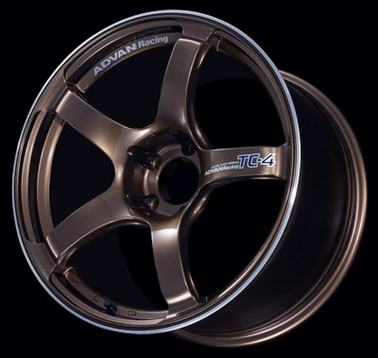 Advan TC4 18x8 +45 5-114.3 Racing Umber Bronze Wheel