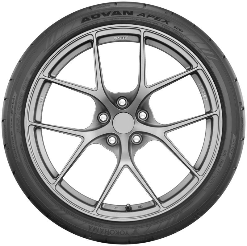 Yokohama Advan Apex V601 Tire - 225/40R19 93Y