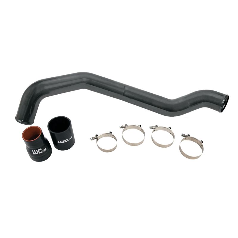 Wehrli 04.5-10 Chevrolet 6.6L LLY/LBZ/LMM Duramax Driver Side 3in Intercooler Pipe - Illus Blueberry