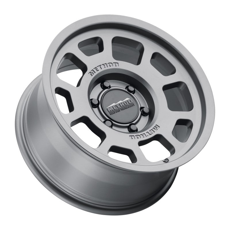 Method MR705 17x8.5 +35mm Offset 6x5.5 106.25mm CB Titanium Wheel