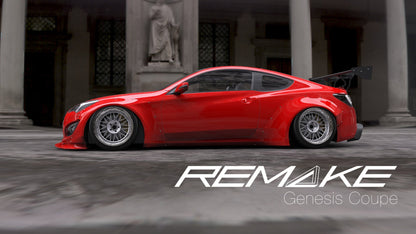 Remake 2013-14 Hyundai Genesis Coupe Wide Body Kit (Front Lip Only)