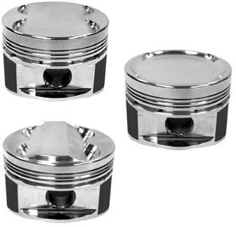 Manley Hyundai Genesis Coupe 2.0L Turbo 86.0mm Standard Bore 9.3:1 Dish Piston Set with Rings