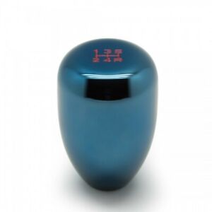 BLOX Racing Limited Series 5-Speed Billet Shift Knob - Electric Blue 10x1.5mm