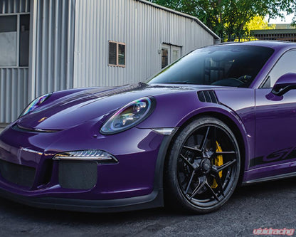 VR Forged D04 Wheel Package Porsche 991 GT3/GT3RS 20x9 & 20x12 Centerlock Matte Black